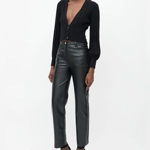 Aritzia Faux Leather Pants